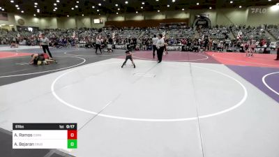 61 lbs Consi Of 4 - Alvaro Ramos, Corning PAL vs Anthony Bejaran, Crusader Wrestling