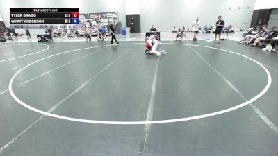 175 lbs Tyler Bragg, Kansas Blue vs Wyatt Anderson, South Dakota Red