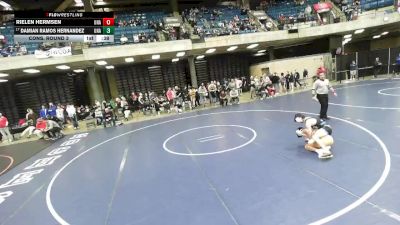 120 lbs Cons. Round 3 - Damian Ramos Hernandez, Unattached vs Rielen Hermsen, Unattached