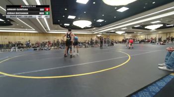 120 lbs Quarterfinal - Armani Quintana, Braves WC vs Josiah Buchanan, Mountain Lion WC