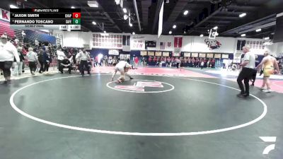 215 lbs Semifinal - Fernando Toscano, Santa Fe vs Jaxon Smith, Chaparral