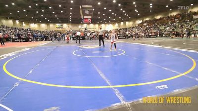 60 lbs Quarterfinal - Herra Rose The Last Dragon, Ascend Wrestling Academy vs Emmerick DeLaCruz, Culver Mat Club