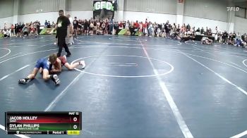 95 lbs Cons. Round 2 - Dylan Phillips, Massa Wrestling Club vs Jacob Holley, SWAT