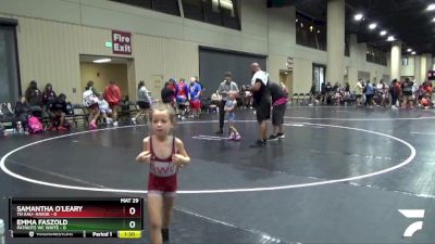 48 lbs Round 5 (6 Team) - Laurel Arnott, TN AAU- Havok vs Mercy Kelly, Patriots WC White