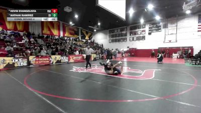 126 lbs Cons. Round 4 - Kevin Evangelista, Paramount vs Nathan Ramirez, San Dimas
