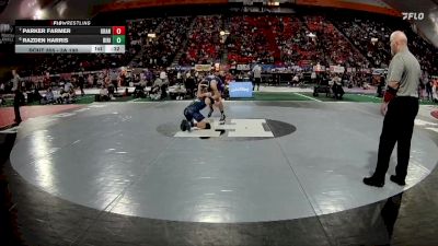 3A 190 lbs Cons. Round 3 - Parker Farmer, Grangeville vs Razden Harris, Ririe