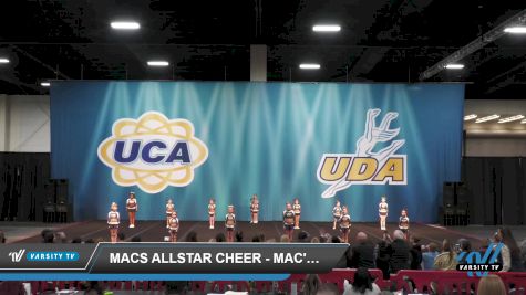 Macs Allstar Cheer - MAC'S MINI STARZ [2021 L1 Mini Day 1] 2021 UCA Salt Lake City Regional