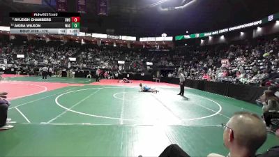 170 lbs Champ. Round 1 - Ryleigh Chambers, SWC3 vs Akira Wilson, WAC1