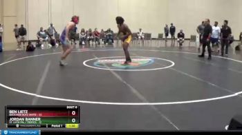 185 lbs Round 2 (6 Team) - Ben Lietz, Backyard Boyz White vs Jordan Banner, St. Lucie PAL / Tropics