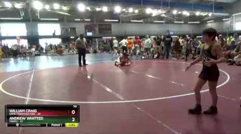 70 lbs Round 1 (16 Team) - William Craig, Some Tennessee Kids vs Andrew Whitted, TNWCC