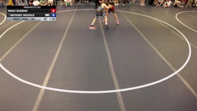 132 lbs Quarters - Issac Guzman vs Anthony Nichols, MN Elite