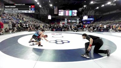 138 lbs Champ. Rd Of 128 - Trent Sharp, OH vs Zachary Capps, VA