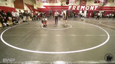 215 lbs Champ. Round 2 - Carter Vannest, John H Pitman vs Aidan Garcia, Rancho San Juan