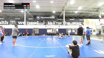 147 lbs Rr Rnd 2 - Colin Walther, Blue Knights Alpha vs Jackson Green, Journeymen Wrestling Red - HSC