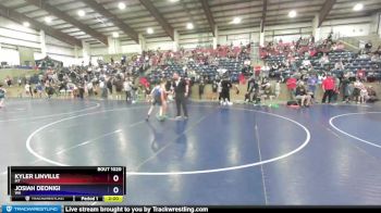 86 lbs Quarterfinal - Kyler Linville, MT vs Josiah Deonigi, WA