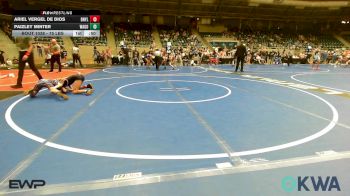 75 lbs Consolation - Ariel Vergel De Dios, Bonney Lake vs Paizley Minter, Wagoner Takedown Club