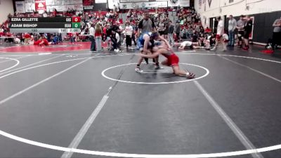 150 lbs Round 3 (12 Team) - Adam Bishop, Bear Lake vs Ezra Gillette, Gooding High School