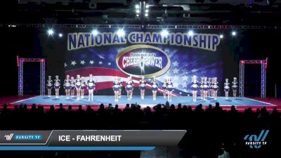 ICE - Fahrenheit [2022 L4 Senior - Medium Day 2] 2022 American Cheer Power Columbus Grand Nationals