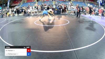 215 lbs Rnd Of 32 - Antonio Palmer, NE vs Jackson Rotterman, MO