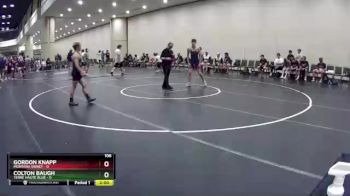 106 lbs Quarters & Wb (16 Team) - Colton Baugh, Terre Haute Blue vs Gordon Knapp, Montana Sidney