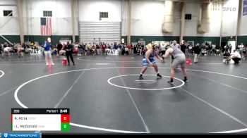 285 lbs Cons. Round 3 - Logan McDonald, York (Neb.) vs Anthony Atria, Colorado School Of Mines