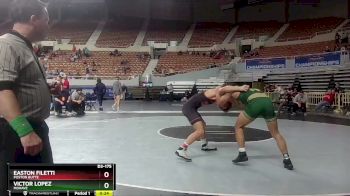 D3-175 lbs Cons. Round 1 - Easton Filetti, Poston Butte vs Victor Lopez, Mohave