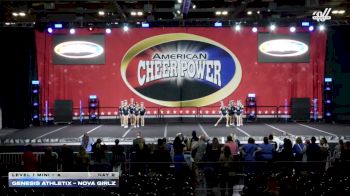 Genesis Athletix - Nova Girlz [2026 L1 Mini - A Day 2] 2026 Cheer Power Grand Nationals