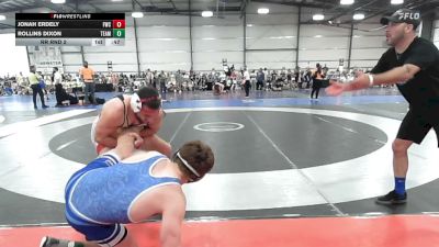 160 lbs Rr Rnd 2 - Jonah Erdely, Freakztyle Elite - HSB vs Rollins Dixon, Team Dark Horse Black - HSB