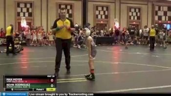 52 lbs Round 2 (6 Team) - Max Moyer, Steel Valley Black vs Kevin Rodriguez, Olympia National Team