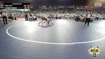 B5A-175 lbs Champ. Round 1 - Jayden Thomas, Chickasha vs Jack Lott, McAlester