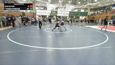 113 lbs Cons. Round 5 - Alex Butler, Villa Park vs Joshua Gonzalez, Murrieta Valley