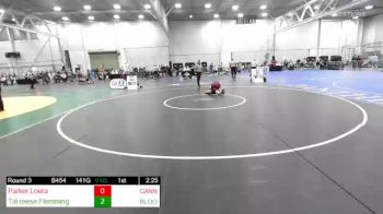 141 lbs Rr Rnd 3 - Parker Loera, Gann vs Tal-reese Flemming, Bloom