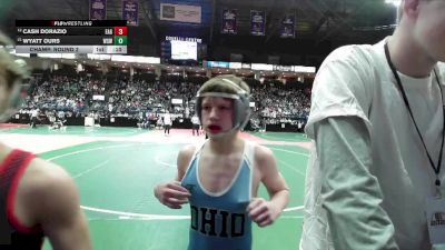 114 lbs Champ. Round 2 - Hoyt Hartshorn, WBD3 vs Easton Ballinger, PROA