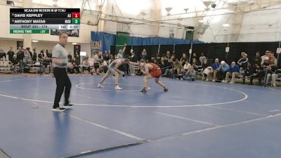 174 lbs 5th Place Match - Anthony Matas, Misericordia vs Davis Keppley, Albright College