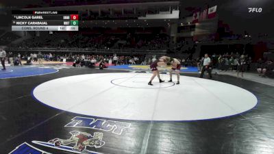 190 lbs Cons. Round 4 - Lincoln Garel, Union Mine vs Nicky Carabajal, Whitney