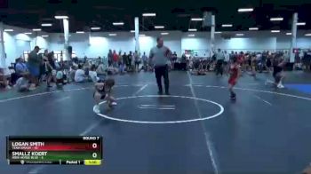 64 lbs Round 7 (8 Team) - Smallz Koert, Iron Horse Blue vs Logan Smith, Team Smash