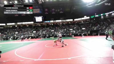 85 lbs Cons. Round 3 - Reese Mamich, BKV1 vs Jaxsen Deanda, EWO3