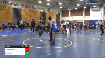 152 lbs Consolation - Aaron Hernandez, Durham vs Jason Najar, Evergreen Valley