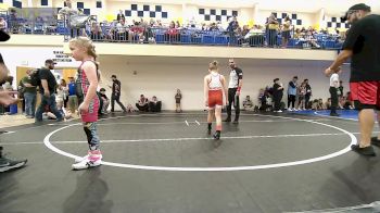 52-60 lbs Rr Rnd 1 - Daisy Montgomery, Skiatook Youth Wrestling vs Paige Patrick-Roberson, Coweta Tiger Wrestling