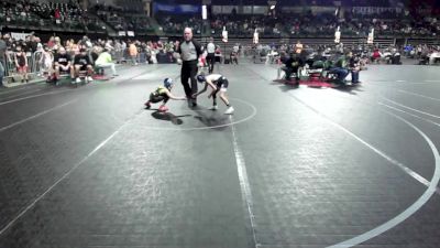 60 lbs Round Of 32 - Aidan Clemens, Iron Horse vs Emerson Lai, Orchard South WC