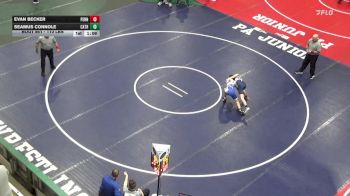 110 lbs Round Of 16 - Evan Becker, Penn Cambria vs Seamus Connole, Cathedral Prep