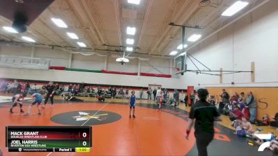 77 lbs Quarterfinal - Mack Grant, Douglas Wrestling Club vs Joel Harris, Riverton USA Wrestling