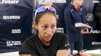 Des Linden 4th on "freaking hard" course at Atlanta Olympic Marathon Trials