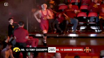 285 lbs - Anthony Cassioppi, Iowa vs Gannon Gremmel, Iowa State