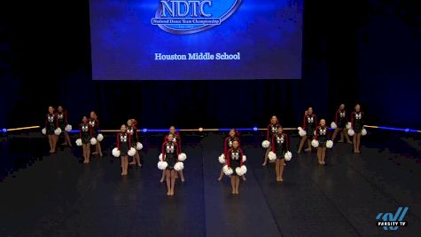 Houston Middle School [2019 Junior High Pom Finals] UDA National Dance Team Championship