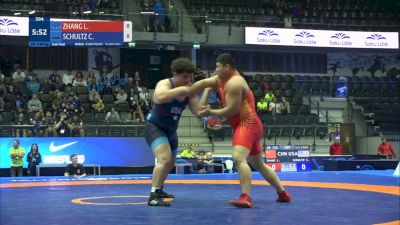 130 kg Gold - Cohlton Shultz, USA vs Lu Zhang, CHN