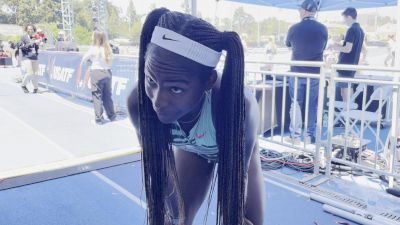 Twanisha Terry Gets PR In 200m, Finishes Second