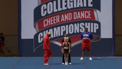 Trinity Valley Community College - Hailey Smith and Jalil Payton-Sabir [2023 Partner Stunt] 2023 NCA & NDA College National Championship