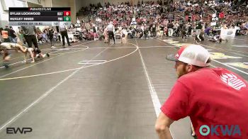 58 lbs Consi Of 16 #2 - Dylan Lockwood, Heat vs Huxley Hiner, Pawnee Wrestling Club