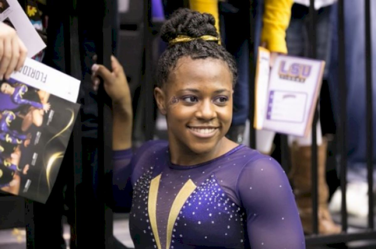 LSU's Lloimincia Hall  SEC Gymnast of the Week
